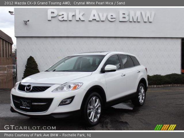 2012 Mazda CX-9 Grand Touring AWD in Crystal White Pearl Mica