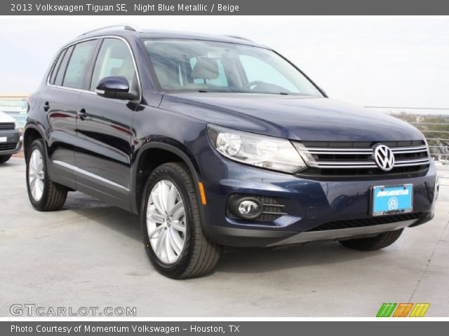 2013 Volkswagen Tiguan SE in Night Blue Metallic