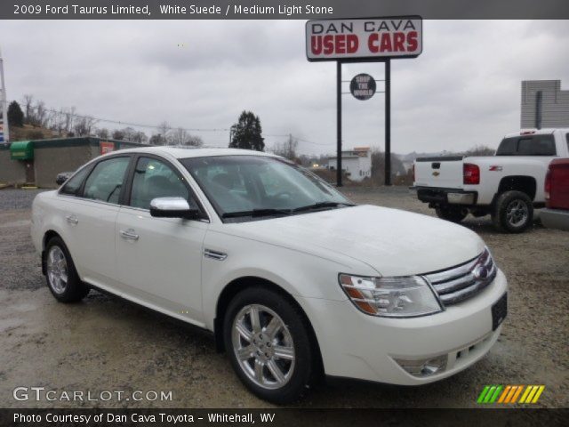 2009 Ford Taurus Limited in White Suede