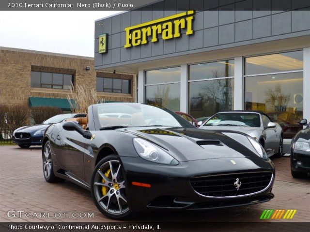 2010 Ferrari California  in Nero (Black)