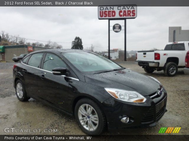 2012 Ford Focus SEL Sedan in Black