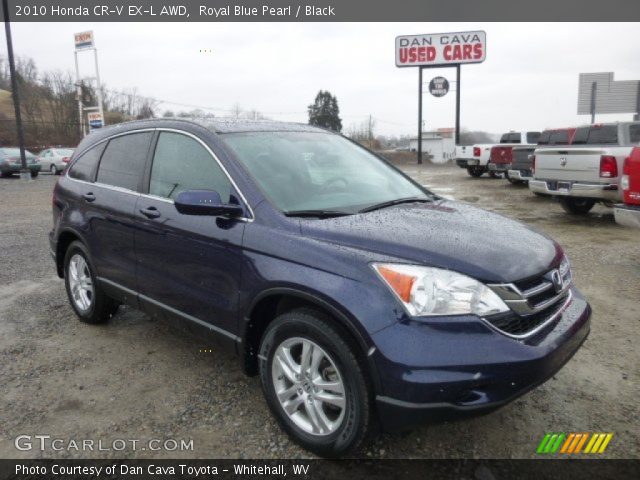 2010 Honda CR-V EX-L AWD in Royal Blue Pearl