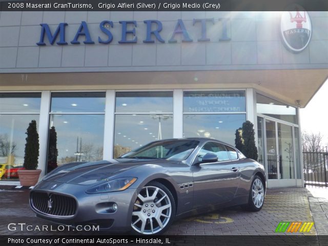 2008 Maserati GranTurismo  in Grigio Alfieri (Silver)