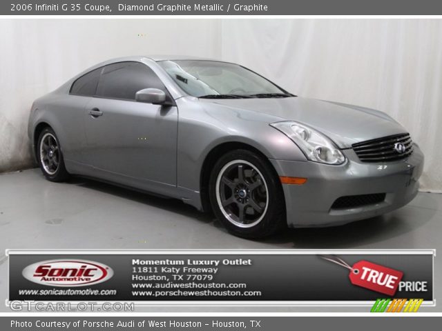 2006 Infiniti G 35 Coupe in Diamond Graphite Metallic