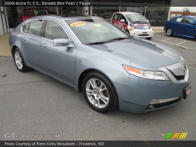 2009 Acura TL 3.5 in Borealis Blue Pearl