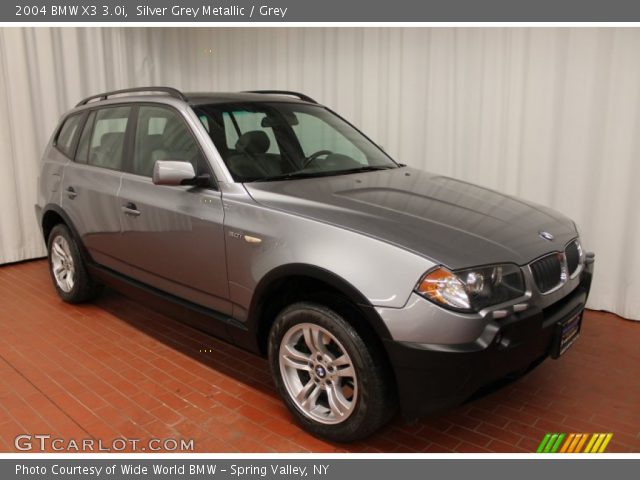 2004 BMW X3 3.0i in Silver Grey Metallic