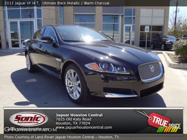 2013 Jaguar XF I4 T in Ultimate Black Metallic