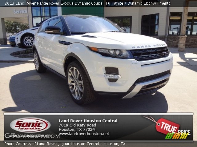 2013 Land Rover Range Rover Evoque Dynamic Coupe in Fuji White