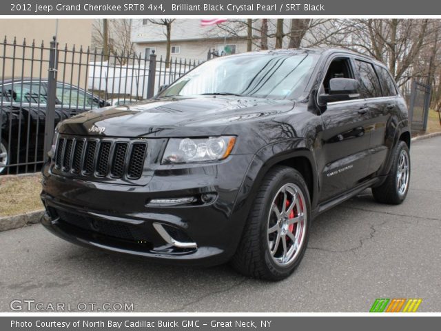 2012 Jeep Grand Cherokee SRT8 4x4 in Brilliant Black Crystal Pearl