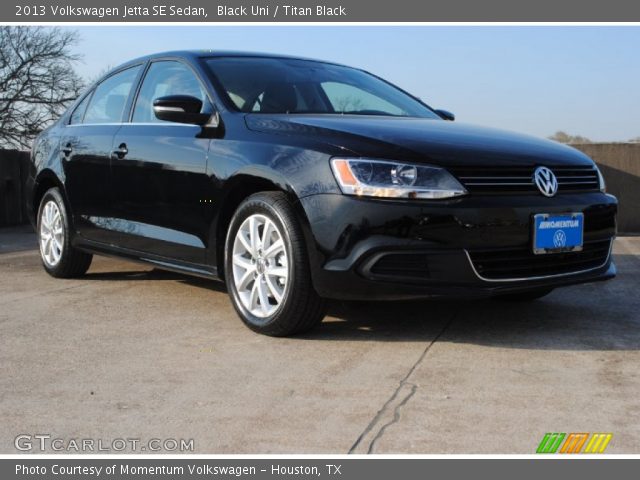 2013 Volkswagen Jetta SE Sedan in Black Uni