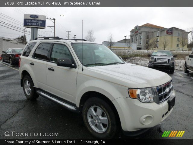 2009 Ford Escape XLT V6 4WD in White Suede