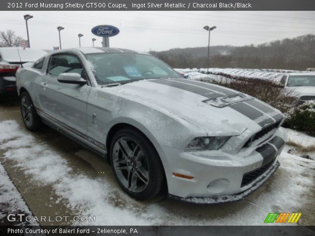 2012 Ford Mustang Shelby GT500 Coupe in Ingot Silver Metallic