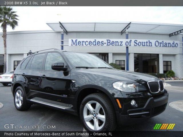2008 BMW X5 3.0si in Jet Black