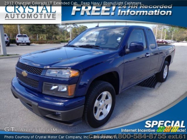 2012 Chevrolet Colorado LT Extended Cab in Deep Navy