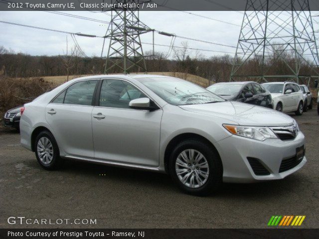 2012 Toyota Camry LE in Classic Silver Metallic