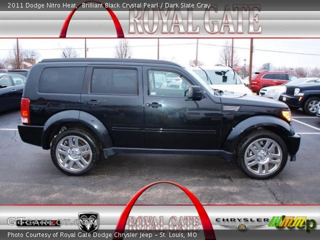 2011 Dodge Nitro Heat in Brilliant Black Crystal Pearl