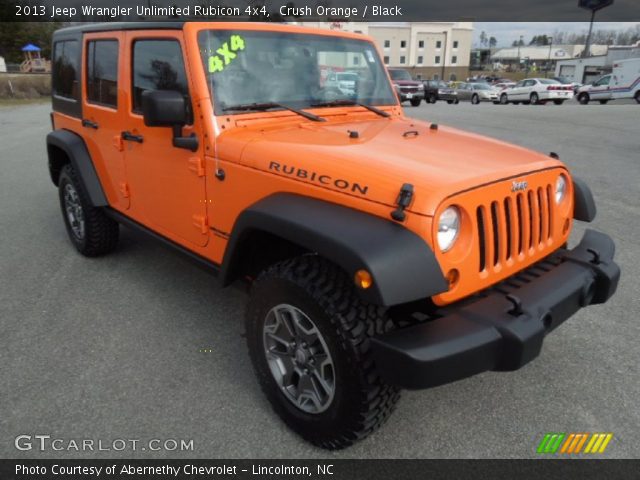 2013 Jeep Wrangler Unlimited Rubicon 4x4 in Crush Orange