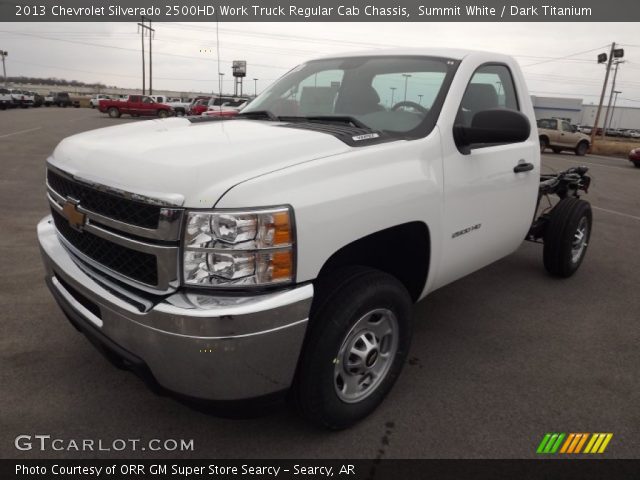 2013 Chevrolet Silverado 2500HD Work Truck Regular Cab Chassis in Summit White
