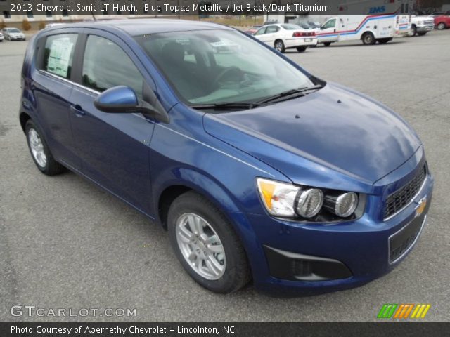 2013 Chevrolet Sonic LT Hatch in Blue Topaz Metallic