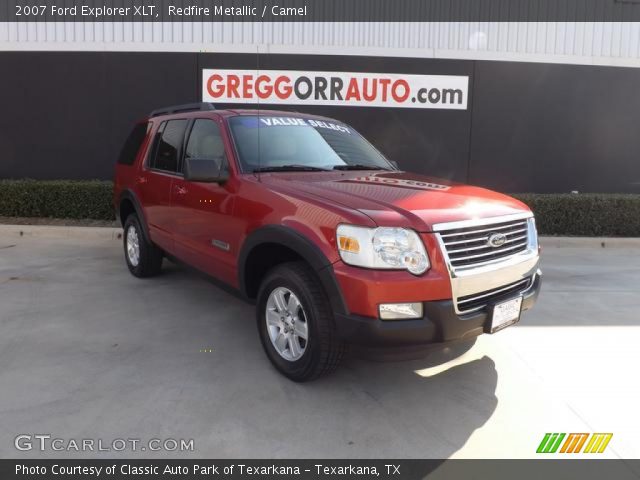 2007 Ford Explorer XLT in Redfire Metallic
