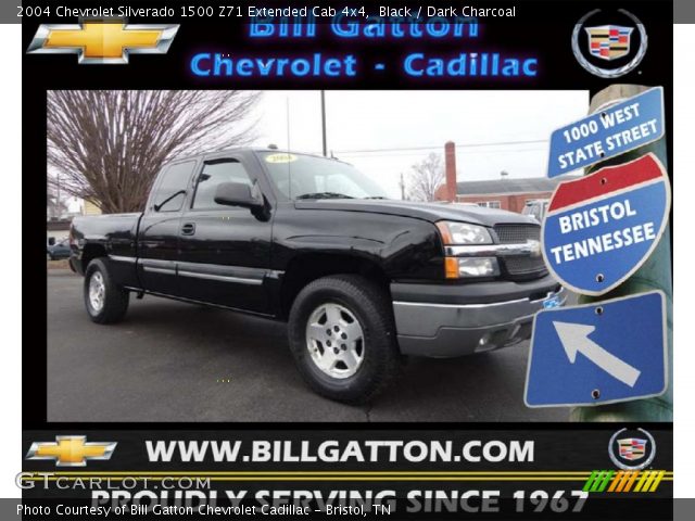 2004 Chevrolet Silverado 1500 Z71 Extended Cab 4x4 in Black