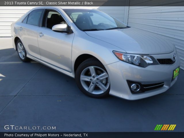 2013 Toyota Camry SE in Classic Silver Metallic