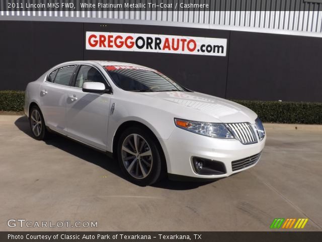 2011 Lincoln MKS FWD in White Platinum Metallic Tri-Coat