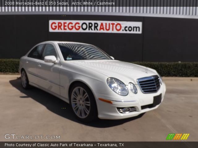 2008 Mercedes-Benz E 350 Sedan in Arctic White