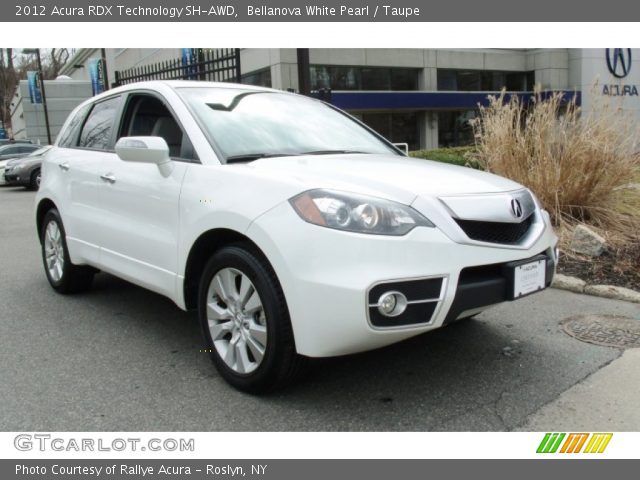 2012 Acura RDX Technology SH-AWD in Bellanova White Pearl