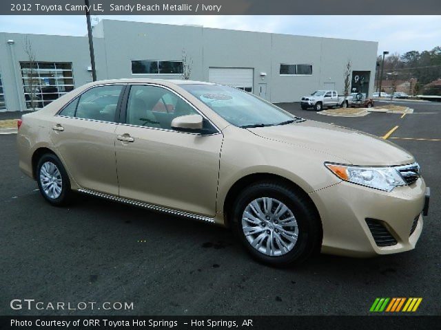 2012 Toyota Camry LE in Sandy Beach Metallic