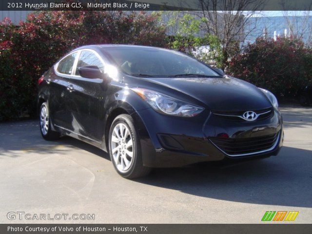 2012 Hyundai Elantra GLS in Midnight Black