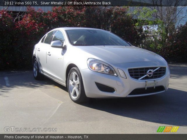 2012 Volvo S60 T5 in Silver Metallic