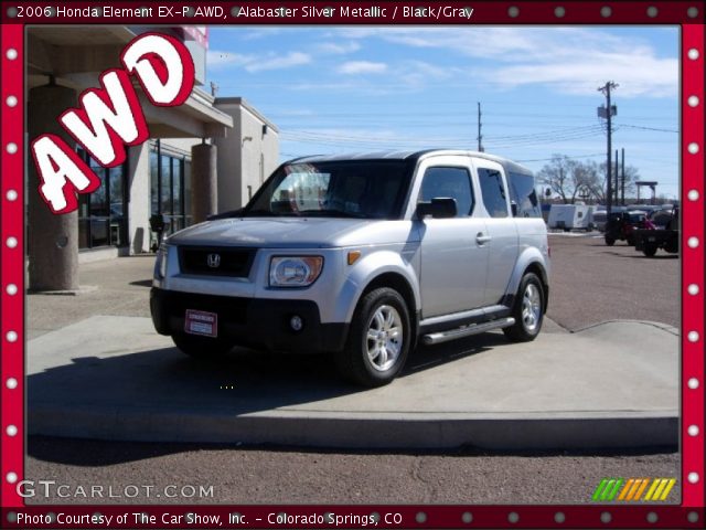 2006 Honda Element EX-P AWD in Alabaster Silver Metallic