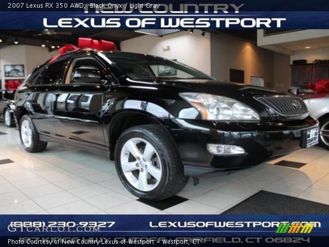 2007 Lexus RX 350 AWD in Black Onyx