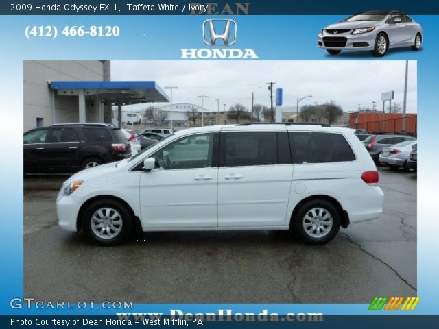 2009 Honda Odyssey EX-L in Taffeta White