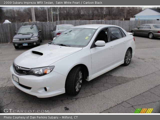 2009 Subaru Impreza WRX Sedan in Satin White Pearl