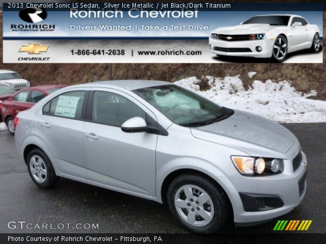 2013 Chevrolet Sonic LS Sedan in Silver Ice Metallic