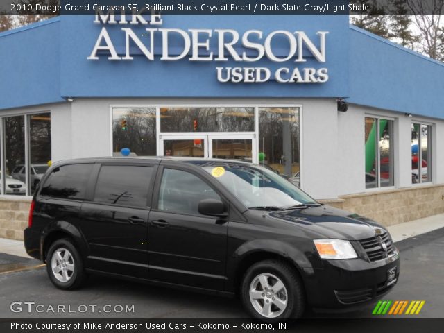 2010 Dodge Grand Caravan SE in Brilliant Black Crystal Pearl