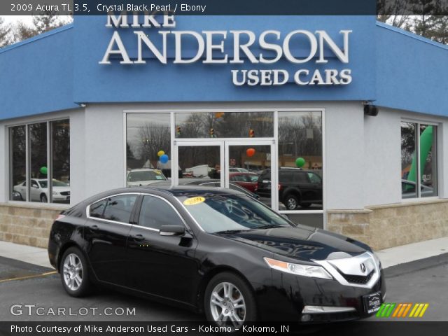 2009 Acura TL 3.5 in Crystal Black Pearl