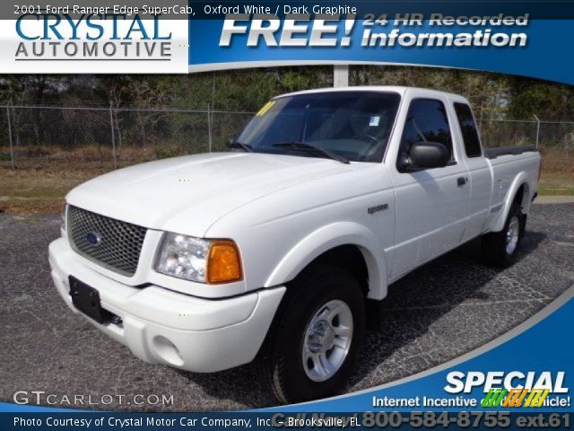 2001 Ford Ranger Edge SuperCab in Oxford White