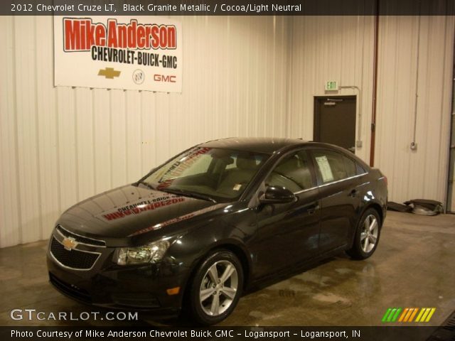 2012 Chevrolet Cruze LT in Black Granite Metallic