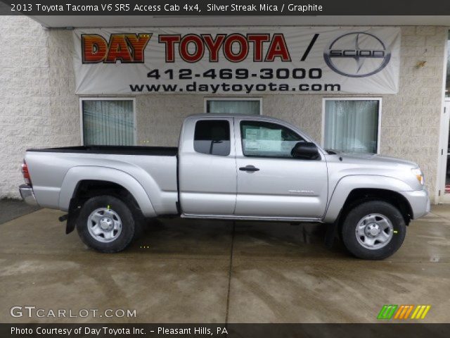 2013 Toyota Tacoma V6 SR5 Access Cab 4x4 in Silver Streak Mica