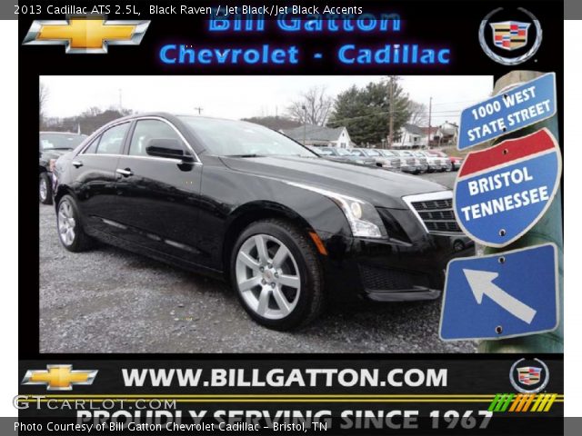 2013 Cadillac ATS 2.5L in Black Raven