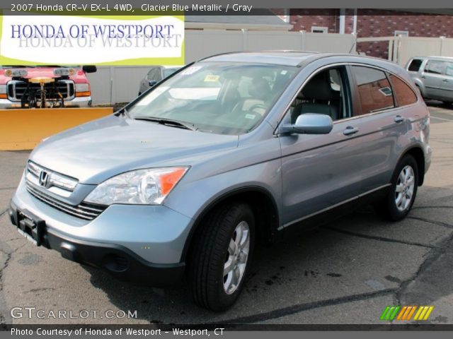 2007 Honda crv glacier blue #5