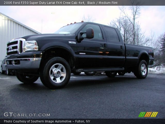 2006 Ford F350 Super Duty Lariat FX4 Crew Cab 4x4 in Black