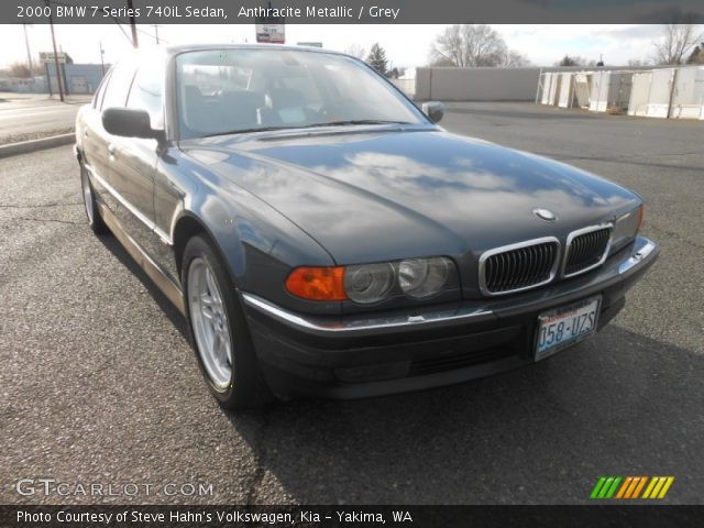 2000 BMW 7 Series 740iL Sedan in Anthracite Metallic