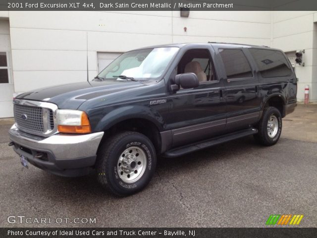 2001 Ford Excursion XLT 4x4 in Dark Satin Green Metallic
