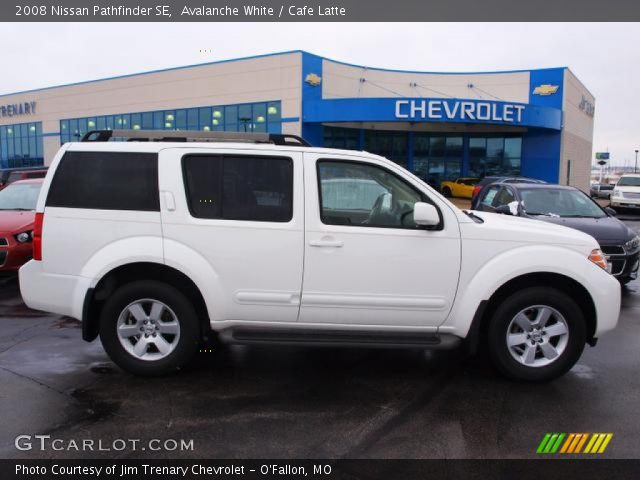 White nissan pathfinder 2008 #5