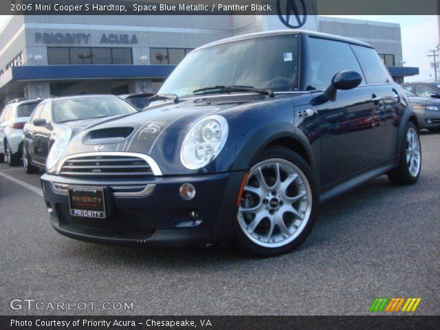 2006 Mini Cooper S Hardtop in Space Blue Metallic