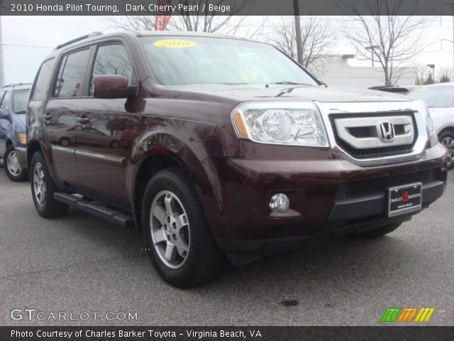 2010 Honda Pilot Touring in Dark Cherry Pearl